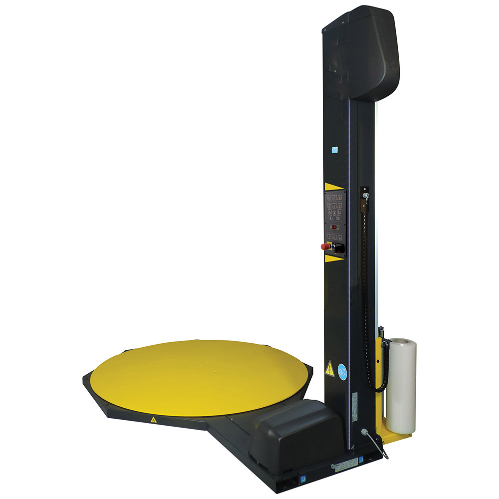 Halbautomatische Palettenwickler incl. Auffahrrampe Halbautomatische Palettenwickler incl. Auffahrrampe