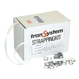 Umreifungssystem STRAPPINGKIT 13 mm mit Metallschnallen