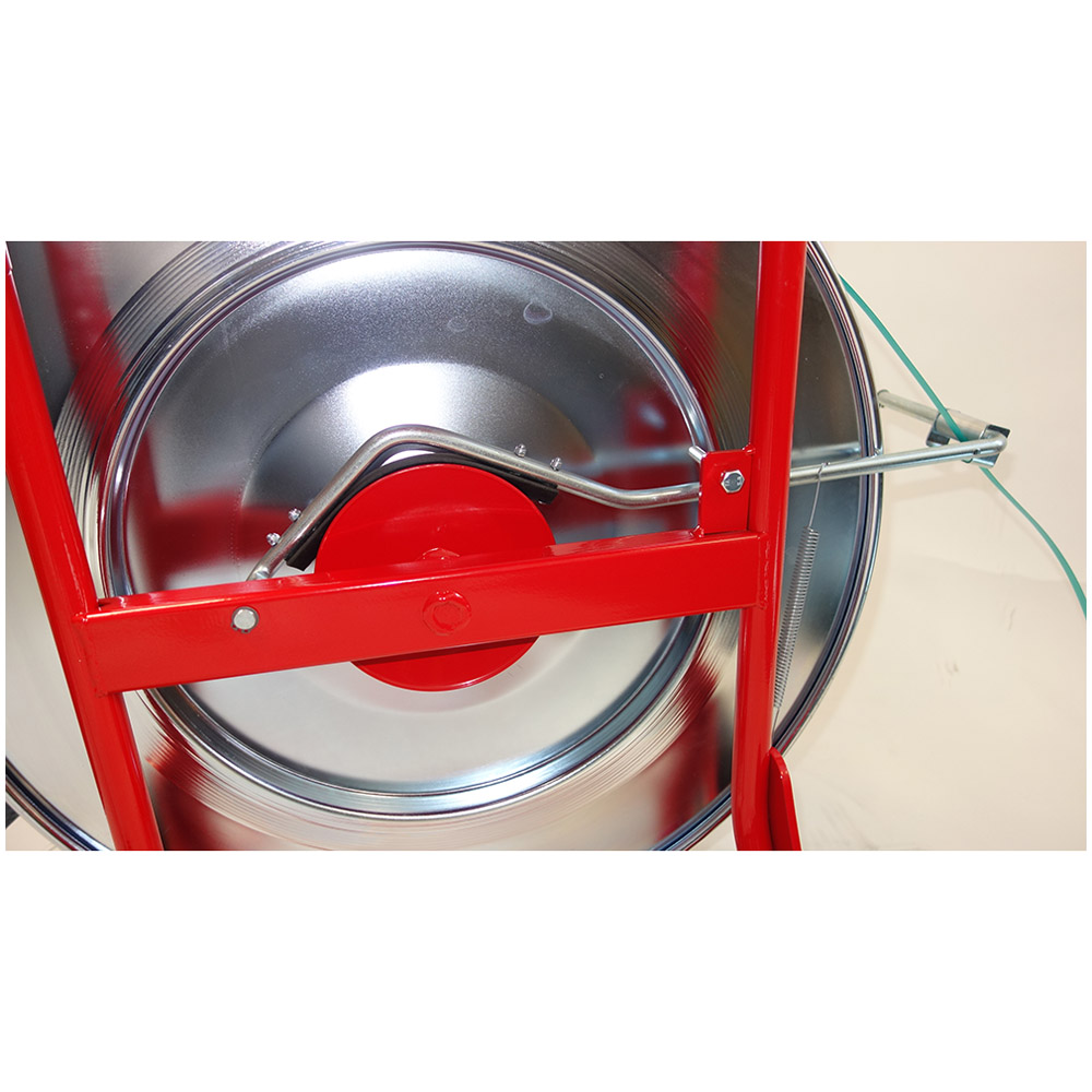 ABROLLWAGEN MIT ROT / VERZINKT ROBUST ABLAGE BREMSE TYP H-84