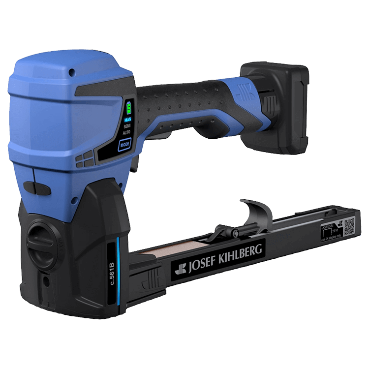 Akku Kartonverschlusshefter Ergonomisch, Effizient und Einfach für 7/8" Akku Kartonverschlusshefter Ergonomisch, Effizient und Einfach für 7/8"