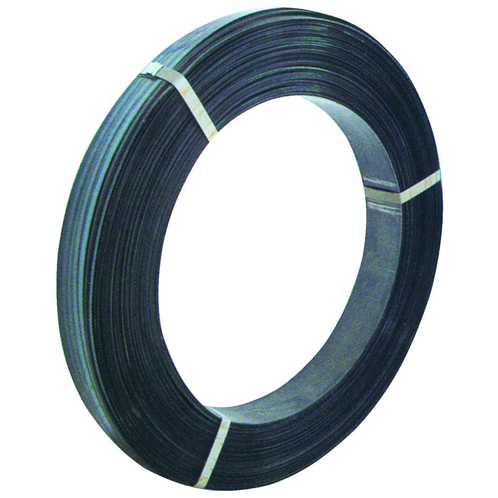 Stahlband 19 x 0,63 mm schwarz lackiert mehrlagig