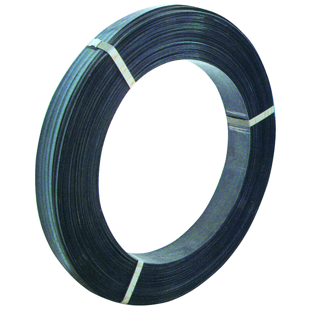 Stahlband 19 x 0,8 mm magnus schwarz lackiert mehrlagig