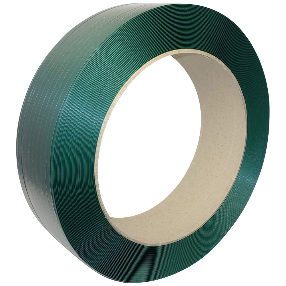 PET KUNSTSTOFFBAND 16X0,85MM 1500M PRO ROLLE  AUS 100% RECYCELTEM MATERIAL