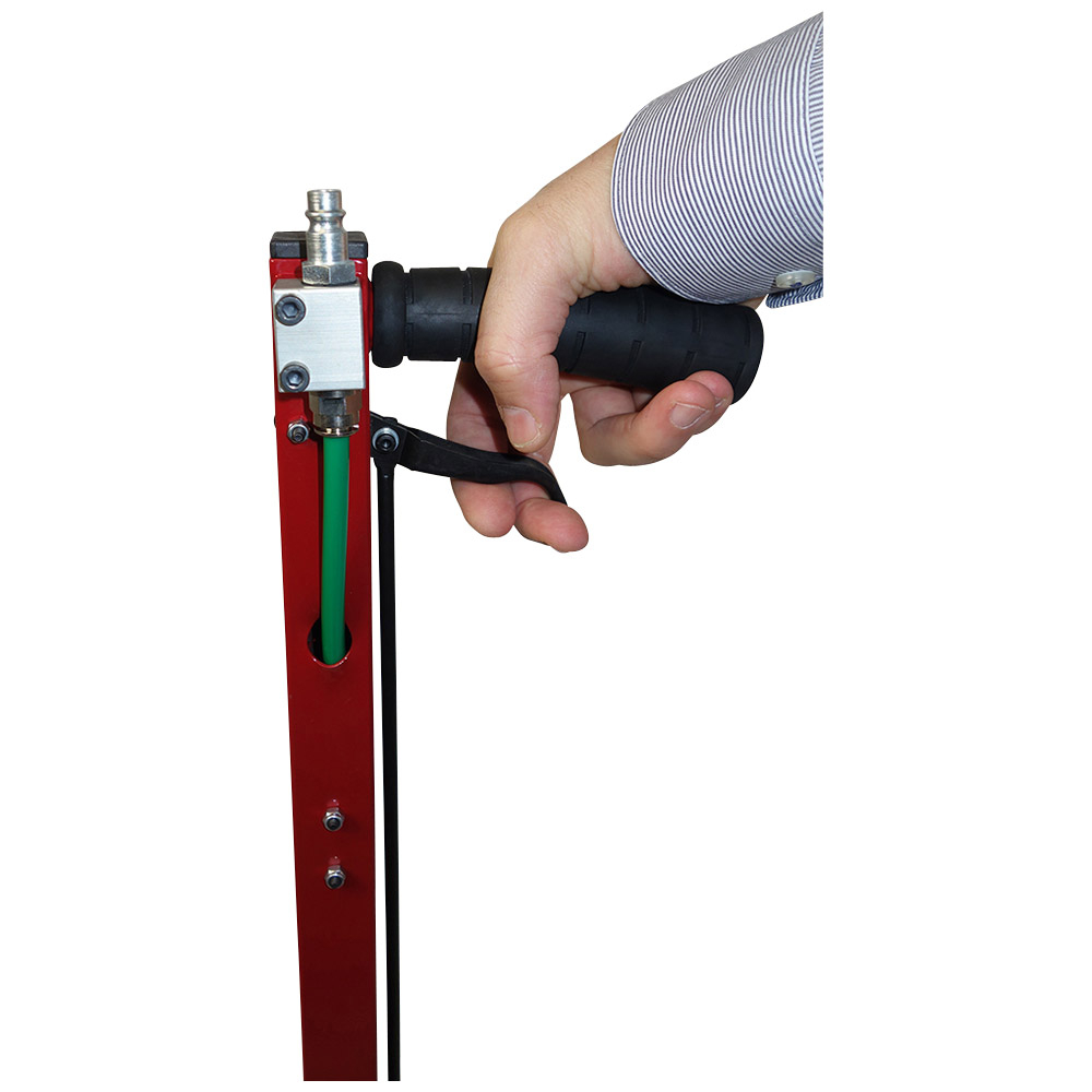 Stangenhefter Pneumatisch mit Fernauslösung Stangenhefter Pneumatisch mit Fernauslösung